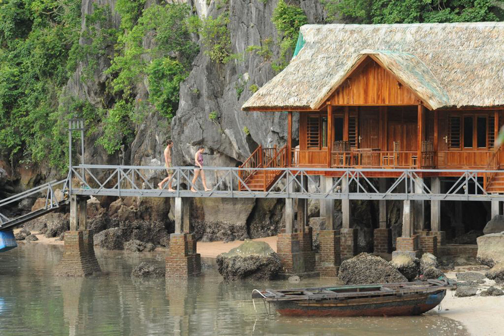 Cat Ba Sandy Beach Resort Dong Khe Sau Екстер'єр фото